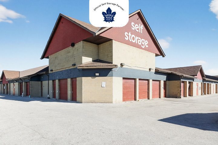 drive-up storage units at StorageMart in Etobicoke, Ontario